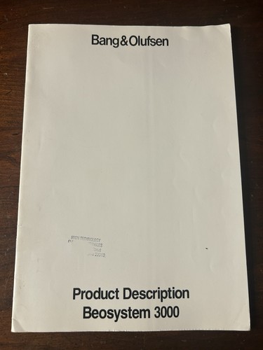 Bang olufsen beosystem - &,