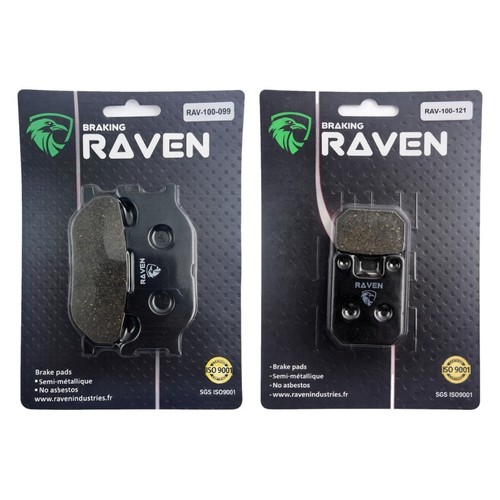 Kit plaquettes frein avant - plaquettes,