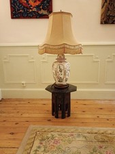 Lampe à poser en faience