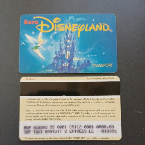 Pass euro disney - pass, disneyland