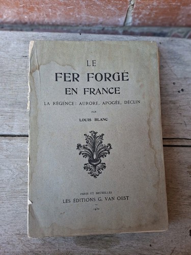 Livre ancien planches fer - livre,