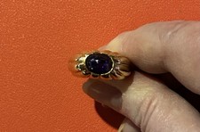 BELLE BAGUE T55 PLAQUÉ OR