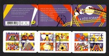 France 2017: La Fete Foraine, stamp booklet stamped