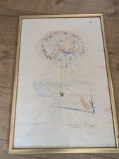 SALVADOR DALI HAND SIGNED
