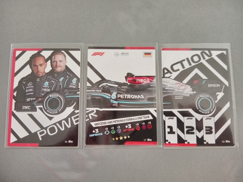 Carte topps turbo attax - carte, f1