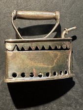 Decoration: Small Miniature Iron 69g Silver 800 (English?)