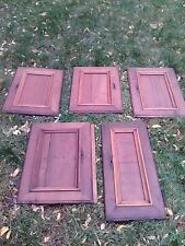 Noyer Et Chêne XVII  XVIII Ème Portes Tabernacle Déco Restauration Vintage 