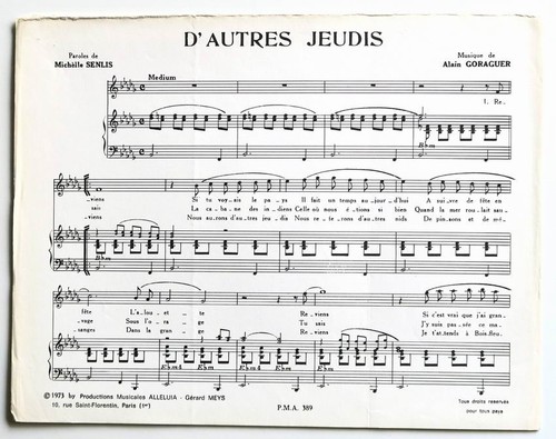 Partition sheet music isabelle - partition,