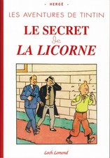 HOMMAGE A HERGE TINTIN LE SECRET DE LA LICORNE INTEGRALE LE SOIR NOIR ET BLANC