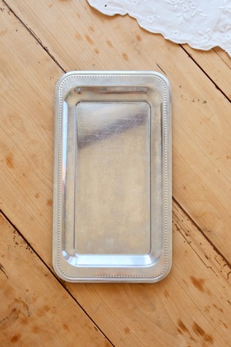 Plateau rectangulaire vintage