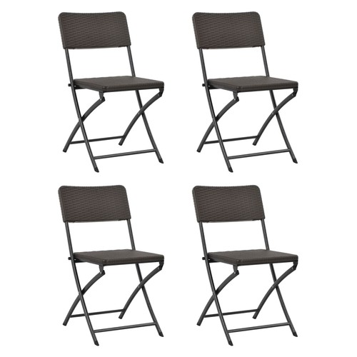 Chaise pliante jardin - 4x,