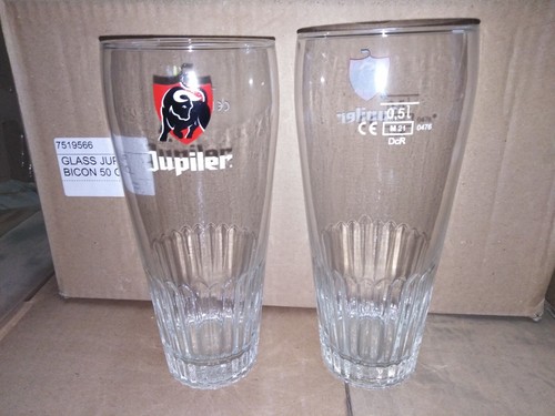 Lot verres bière jupiler - lot,