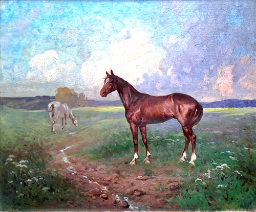 Ancien tableau le - tableau,