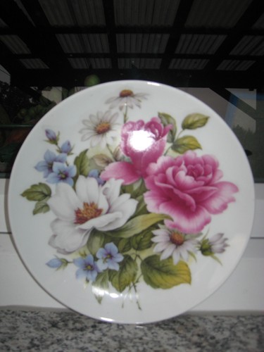 Assiette murale porcelaine - assiette,