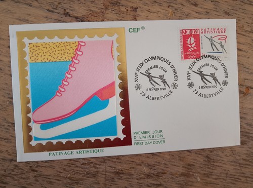 Enveloppe premier jour 1990 - enveloppe,