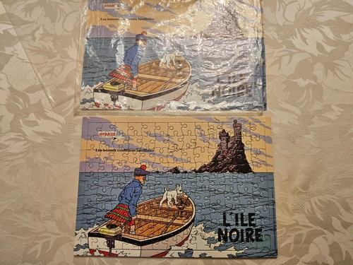 Puzzle tintin île noire - puzzle,