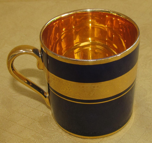 Tasse café bleu - tasse, à