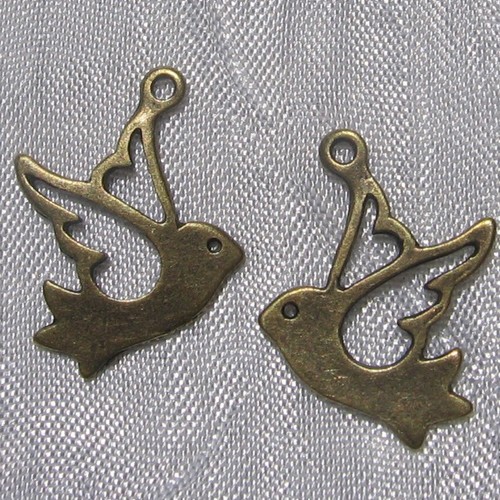Lot breloques pendentifs - de, 10