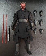 Sideshow Collectibles Star Wars Duel on Naboo Darth Maul 1/6 Figure READ
