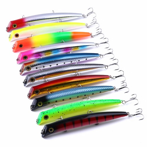 10pcs set 12cm 17g - 12cm*17g, leurre