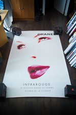 CHANEL INFRAROUGE French Bus Vintage Advertising Fashion Poster Original