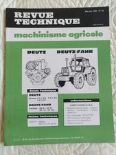 Revue technique tracteur - revue,