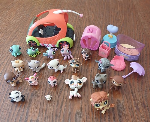 Littlest pet shop lot - littlest,