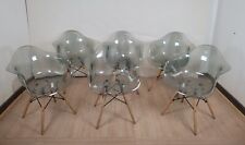 Set of 6 armchairs, in the taste of C Eames