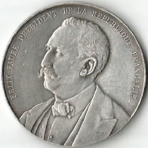 Medaille félix faure - m.,