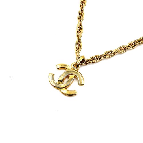 Collier chaîne chanel vintage - collier,