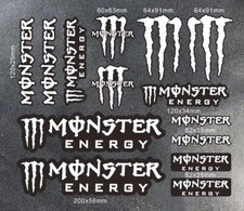 Autocollants Monster Energy