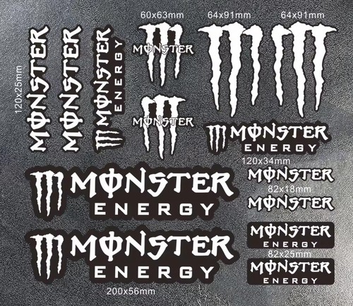Autocollants monster energy - autocollants,