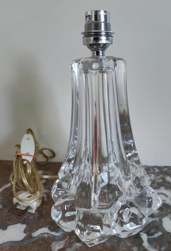Pied lampe cristal art - lampe,