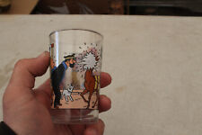 Tintin - 1994 Amora Mustard Glass - Tintin Le Temple du Soleil