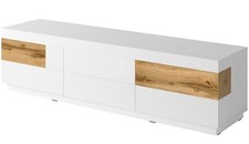 Meuble Bas TV Silke 206x50x53cm Couleur Au Choix