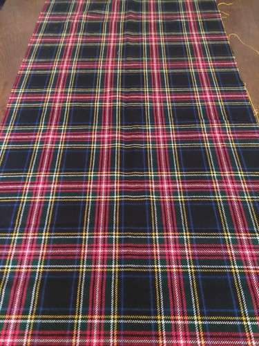 Scottish wool fabric coupon - scottish, 55