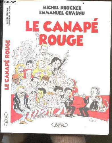 Canapé rouge michel - le,