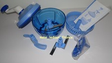 Tupperware Quick Chef 3 NEUF Hyper Complet avec Jeu Lames de Rechange et Notice