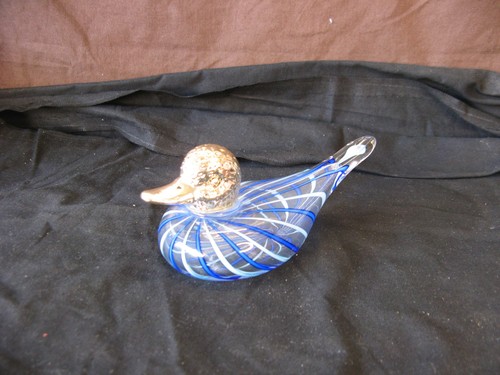 Petit canard verre murano - canard,