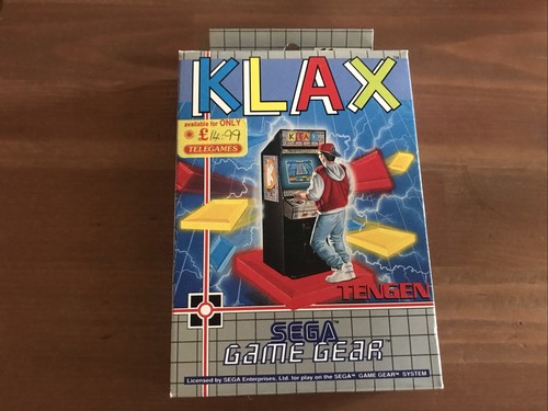 Klax sega game gear - sega,