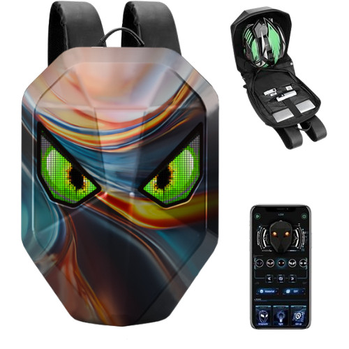 Sac dos led muticouleur - sac,