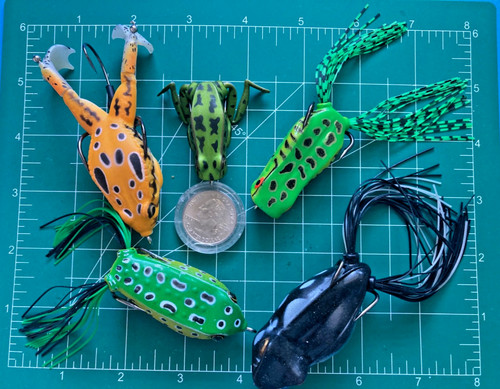 Lot frogs lures lunkerhunt - 5,