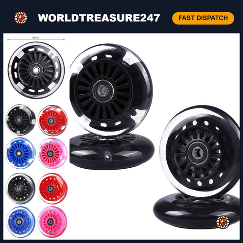90mm replacement wheels set - replacement,