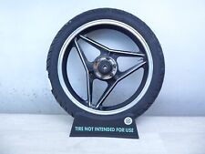 1987 Ducati 650 Indiana S810) black front wheel rim 18 in