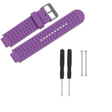 Pour Garmin Forerunner 620 bracelet de rechange couleur unie (violet)