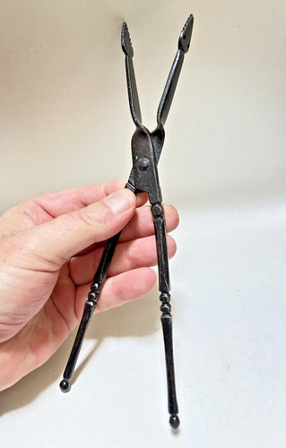 Antique pince braise - à,