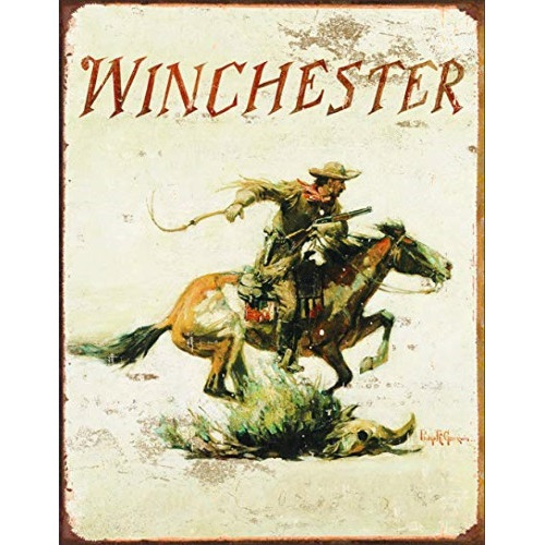 Plaque publicitaire winchester - publicitaire,