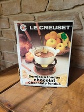 SERVICE A FONDUE LE CREUSET