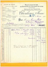 "SAINT-CHAMOND (42) GARDEN TOOL FACTORY / LAVIEU FORGES "THOULIEUX" 1913
