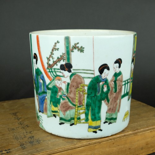 Pot pinceau porcelaine - pot, en